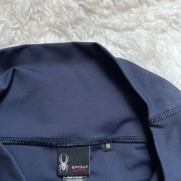 SPYDER Women’s Active #SP641 Athletic Leggings Navy size Medium - Picture 5 of 7